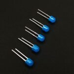 Pack Of 100: 4.8mm 360 Degree BLUE Diffused LED