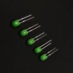 4.8mm 360 Degree GREEN Diffused LED [PACK OF 10]