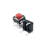 6x6x5mm Mini Tactile Push Button Switch – 4Legs [PACK OF 5]