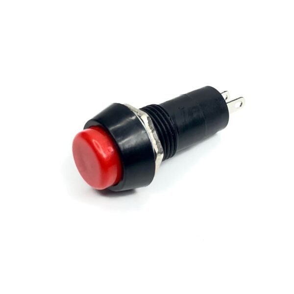3A 250V Red Push Button Momentary Type [PACK OF 1]