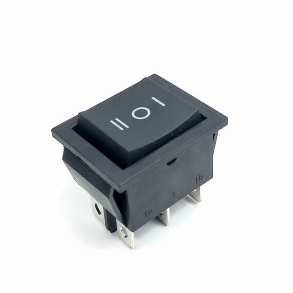 16A 250V DPDT Positional On-Off-ON Rocker Switch 6 Leg