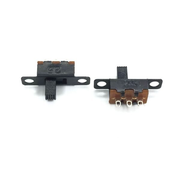 3 Pin Leg 2 Position SPDT 1P2T PCB Panel Mini Vertical Slide Switch – [Pack Of 2]