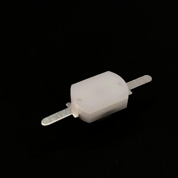 [Type-2] Mini Push Switch On / Off Self Locking – White