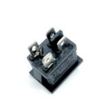 KCD1 6A 250V SPDT ON-OFF 4 Leg Rocker Switch with Red Light