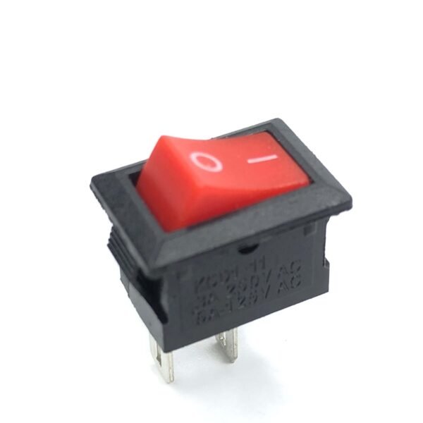 Rocker Switch 2 Pin 6A 250V On-Off SPST