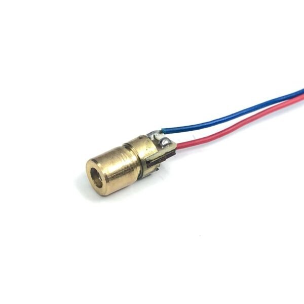 650nm 6mm 5V DC 5mW Mini Laser Dot Diode