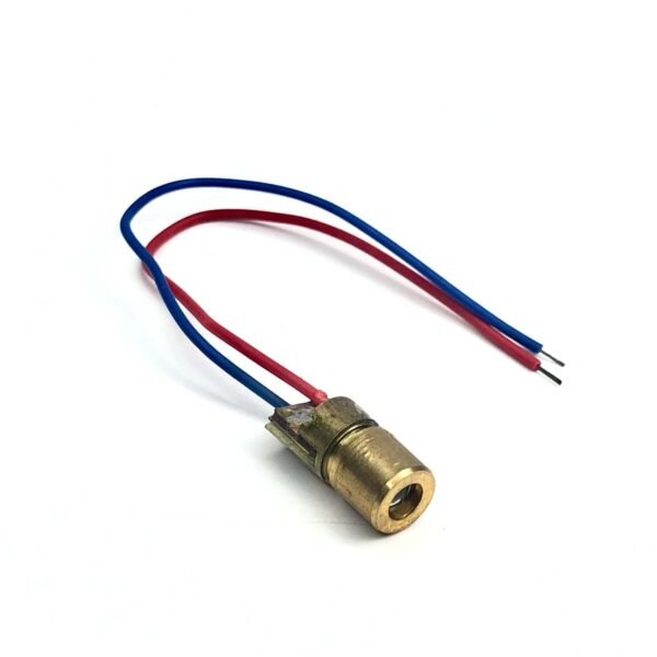 650nm 6mm 5V DC 5mW Mini Laser Dot Diode