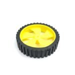 Robotic DC Small Wheels 4.5cm x 1.2cm [YELLOW] –