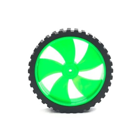 Robotic DC Small Wheels 4.5cm x 1.2cm [GREEN] –