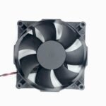 8025 Black DC Cabinet Cooling Fan/CPU Fan 12v 3.1inch x 1inch [Type-2]