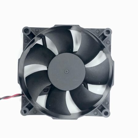 8025 Black DC Cabinet Cooling Fan/CPU Fan 12v 3.1inch x 1inch [Type-2]