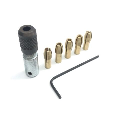 Metal Drill Chuck Collet Bits Rotary with Screw, 0.5-3 mm for RS-775 motor