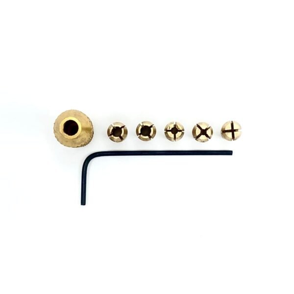 Metal Drill Chuck Collet Bits Rotary with Screw, 0.5-3mm for RS-555 motor