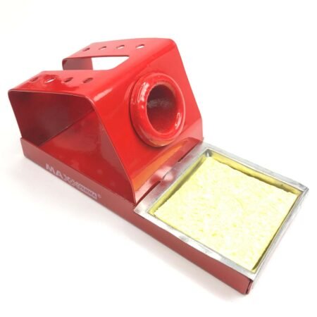 MAXX PAMMA Metal Soldering Iron Stand With Tip Cleaning Sponge