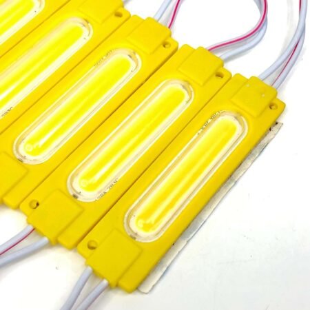 DC 12V 2W Small Tube COB Waterproof Injection Module – YELLOW