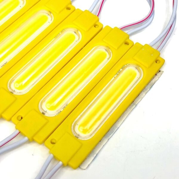 DC 12V 2W Small Tube COB Waterproof Injection Module – YELLOW