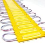 DC 12V 2W Small Tube COB Waterproof Injection Module – YELLOW