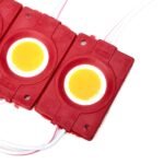 DC 12V 2.4W Coin COB High Brightness Waterproof Injection Module – RED