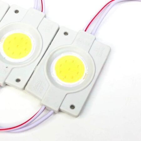 DC 12V 2.4W Coin COB High Brightness Waterproof Injection Module – WHITE