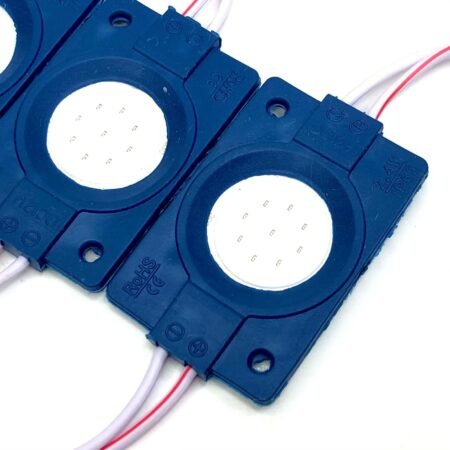 DC 12V 2.4W Coin COB High Brightness Waterproof Injection Module – BLUE