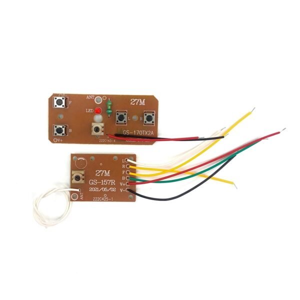 4 Channel RC Remote Control Wireless Transmitter and Receiver Circuit Board
