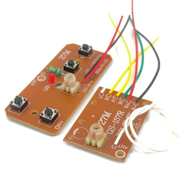 4 Channel RC Remote Control Wireless Transmitter and Receiver Circuit Board