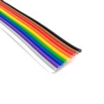 Multi-Coloured 10 Core Ribbon Cable Wire – 1 Meter