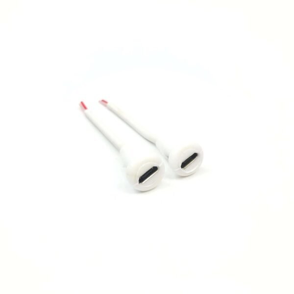 Pack of 5: Micro USB Female Mount Connector With Wire [Type-2]