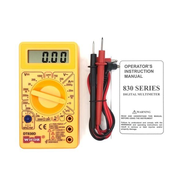 DT830D – Multipurpose Pocket Size Digital Multimeter