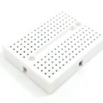 170 Mini Solderless Self-Adhesive Breadboard [WHITE]-170 Tie Pin Points