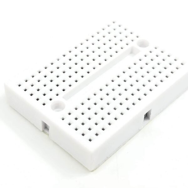170 Mini Solderless Self-Adhesive Breadboard [WHITE]-170 Tie Pin Points