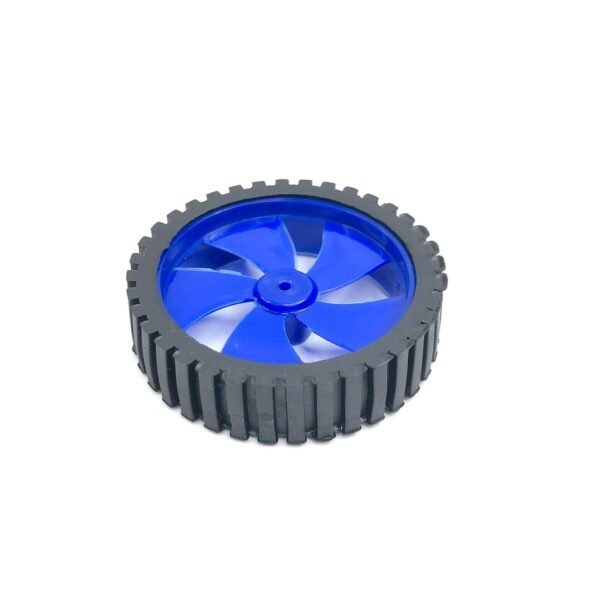 Robotic DC Small Wheels 4.5cm x 1.2cm [BLUE] –