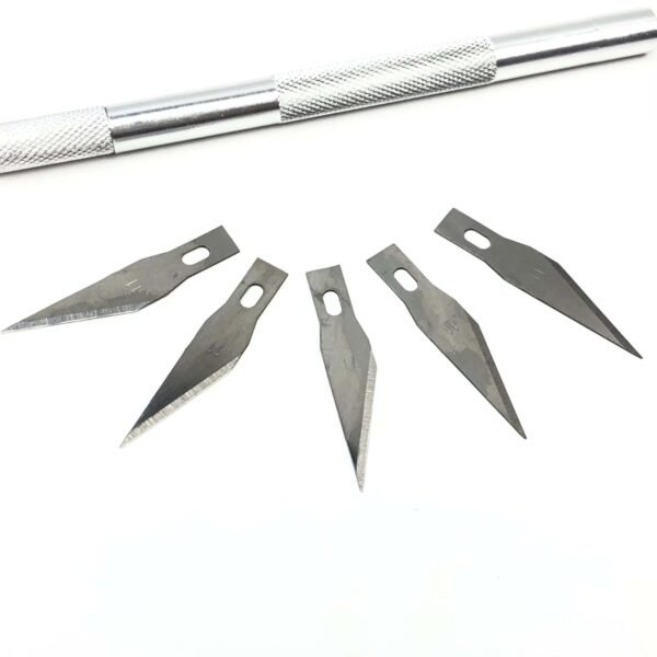 Pen Knife with 5 Interchangeable Sharp Blades