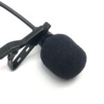 Dynamic Lapel Collar Mic For Voice Recordin