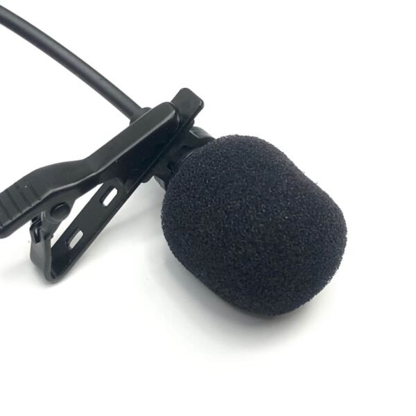 Dynamic Lapel Collar Mic For Voice Recordin