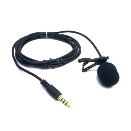 Dynamic Lapel Collar Mic For Voice Recordin