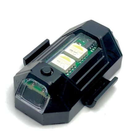 Mini LED Light for Bicycle, Aircraft with 7 Colors LED & 3 Flashing Mode