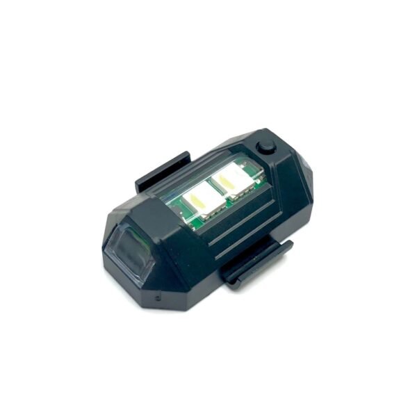 Mini LED Light for Bicycle, Aircraft with 7 Colors LED & 3 Flashing Mode