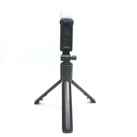 Selfie Stick with LED Fill Light, Phone Tripod Stand