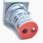 AD22-22FSV Square Shape Voltage Display Meter