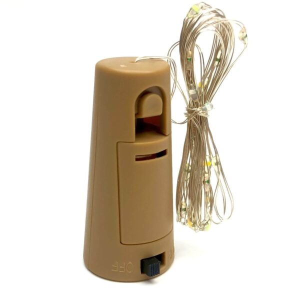 Cork Light Copper Wire String Lights – MultiColor