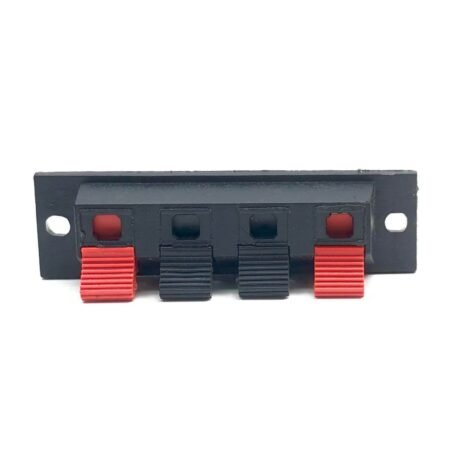 [Straight] 4 Way/Pole Speaker Terminals Long Block/Connector