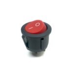 KCD1 Round Rocker SPST Switch 2 Leg 6A 250V