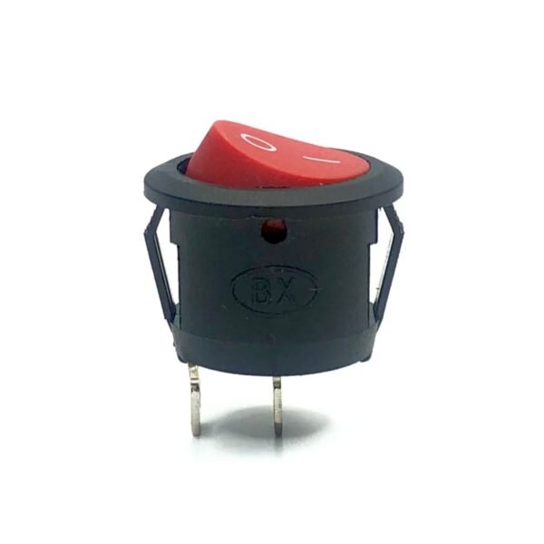 KCD1 Round Rocker SPST Switch 2 Leg 6A 250V