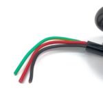 240V 6A 3 Pin Power Cable Cord, 1 meter approx. Black Colour