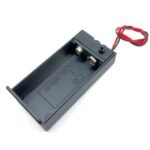 9volt Battery Holder Box with Tuck-in Cover ON/Off Switch With Wire