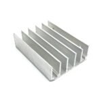 45x35x15 FlatBack Extruded Aluminium Heat Sink