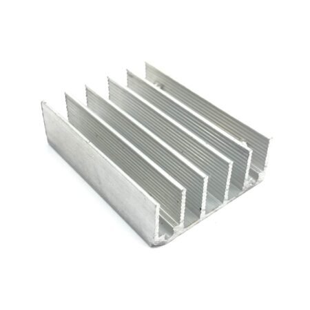 45x35x15 FlatBack Extruded Aluminium Heat Sink