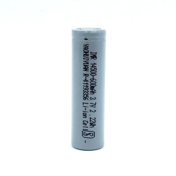 3.7V 600mAh 14500 Lithium-Ion Battery