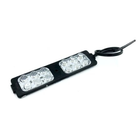 12V 6W 5 IN 1 Red-Blue Flashing Light – 12 Led